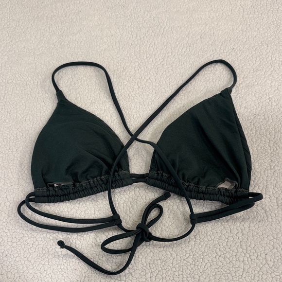 Green Triangle Bikini Set - Picture 3 of 7